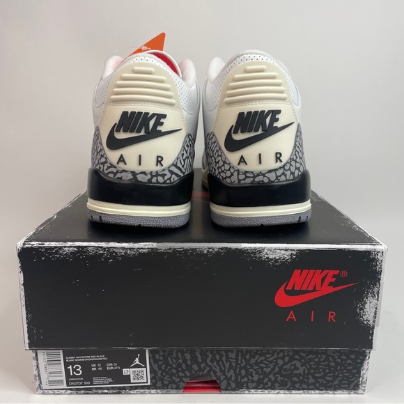 Nike Air Jordan 3 Retro Reimagined “White Cement” 2023 - Picture 4 of 4
